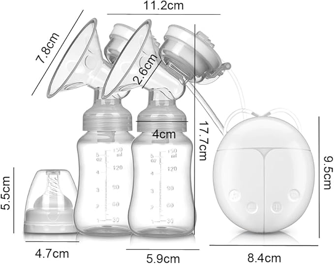 EXTRACTOR DE LECHE MATERNA DOBLE ELECTRICO